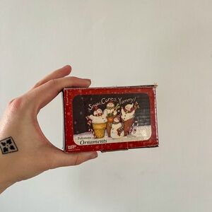 Snow Cone Ornaments Set